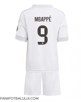 Real Madrid Kylian Mbappe #9 Echipament de Fotbal Replică 2025-26 Copii Acasa (+ Șorturi)